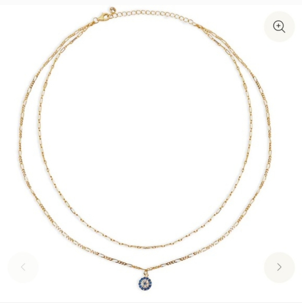 The M Jewelers Evil Eye Layering Necklace